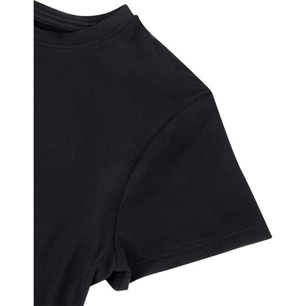 Ultimate Black - Under Armour - Women's Motion Short Sleeve Fitted T-Shirt