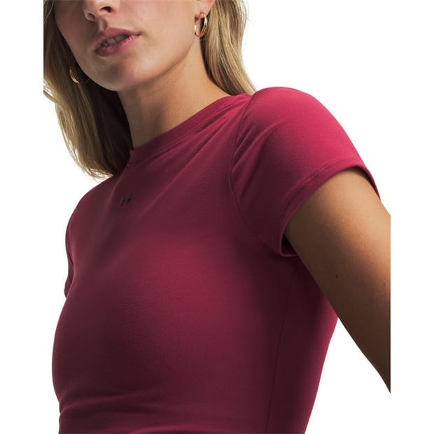 Claret - Under Armour - Women's Motion Short Sleeve Fitted T-Shirt