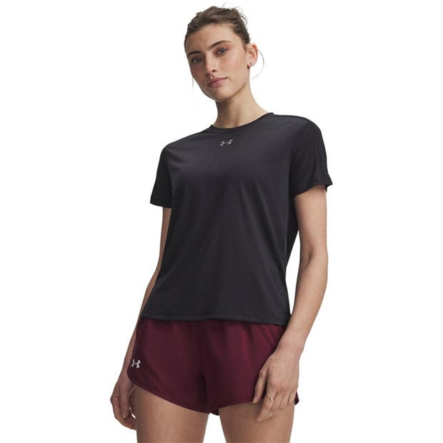 Black - Under Armour - Women's Velociti REFLCT Short Sleeve Performance T-Shirt
