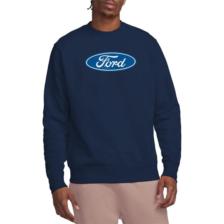 Ford Men's Blue Diional Logo Sweatshirt Navy in Size L, Sports Direct