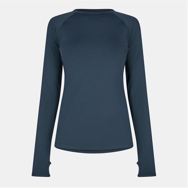 Usa Pro Women's Blue Long Sleeve Top in Size 14, Sports Direct