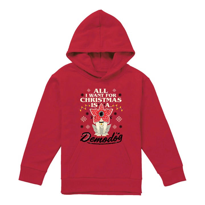 Stranger Things Boys Red Demodog Christmas Youth Kids Pull in Size 7 - 8 Years, Sports Direct