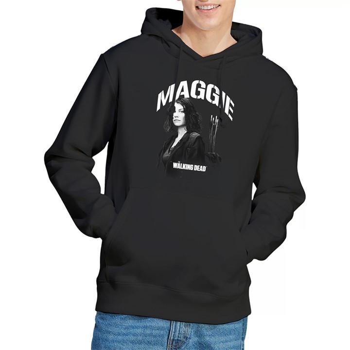 Men' Black Other The Walking Dead Maggie Mono Hoodie in Size S, Sports Direct
