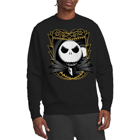 The Nightmare before Christmas - Jack Skellington Shaded Sweatshirt Black