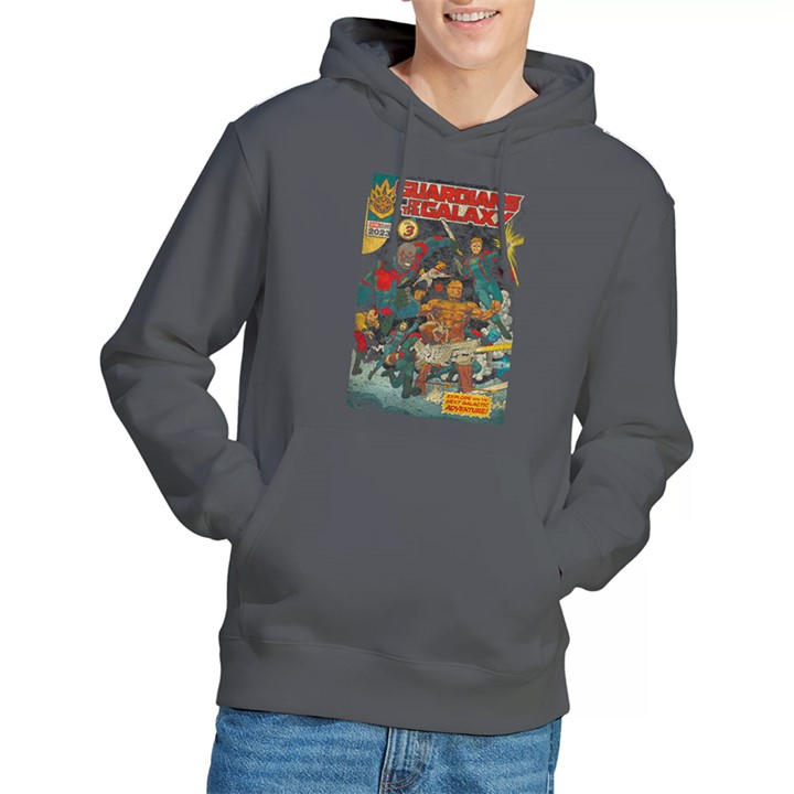 GALAXY  Men's  Gotg3 Guardians Vol 3 Hoodie, Football by Marvel in Size 2XL, Sports Direct
