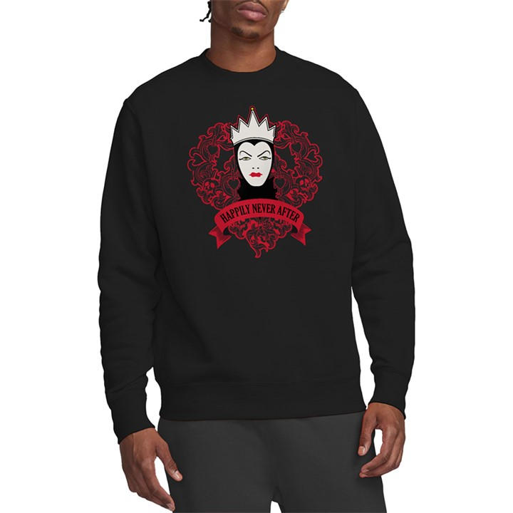 Disney Men's Black Evil Queen Happily Never After Sweatshirt in Size XL, Sports Direct