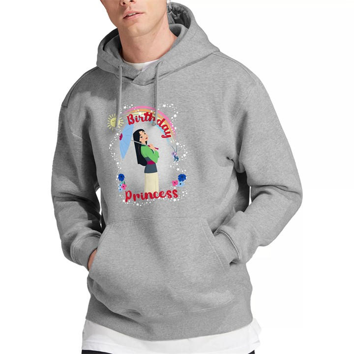 Disney Men's Grey Mulan Birthday Princess And Her Lucky Cricket in Size 2XL, Sports Direct