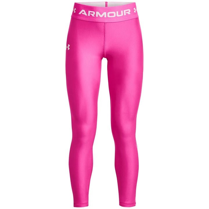 Under Armour Girls Pink Kids' Performance Gym Legging in Size 13 Years, Sports Direct