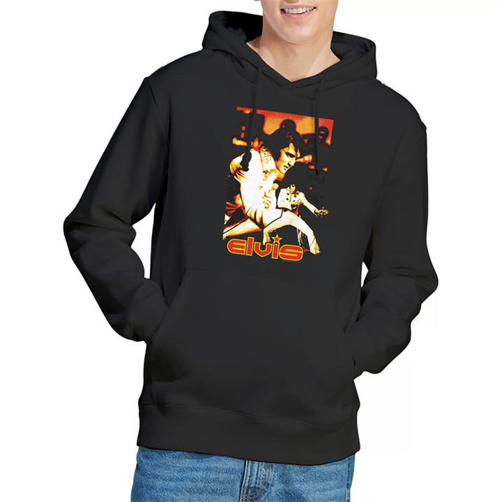 Elvis Presley Men's Black Showman Hoodie in Size XL, Sports Direct
