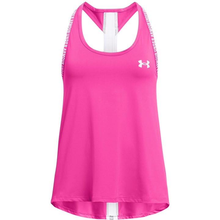 Under Armour Girls Pink Knockout Tank Top  in Size L, Sports Direct