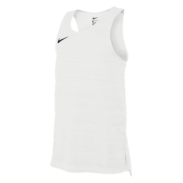 Nike  Kids White Performance Gym Vest in Size 7 - 8 Years, Sports Direct