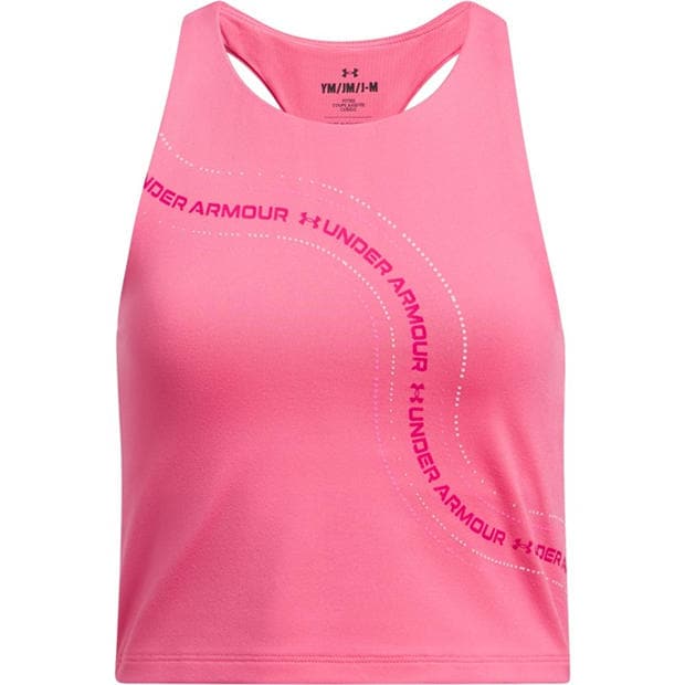 Pink - Under Armour - Kids' Motion Performance Gym Vest