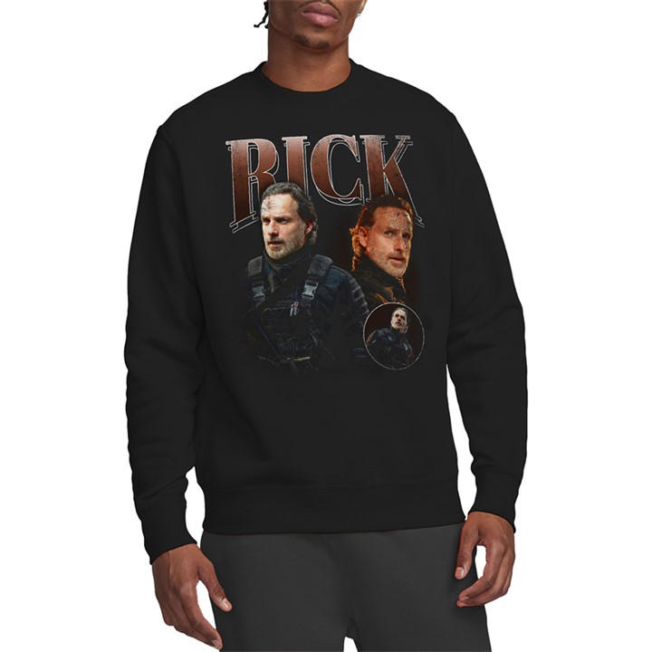Men's Black Other The Walking Dead The Ones Who Lived Rick Homage Sw in Size M, Sports Direct