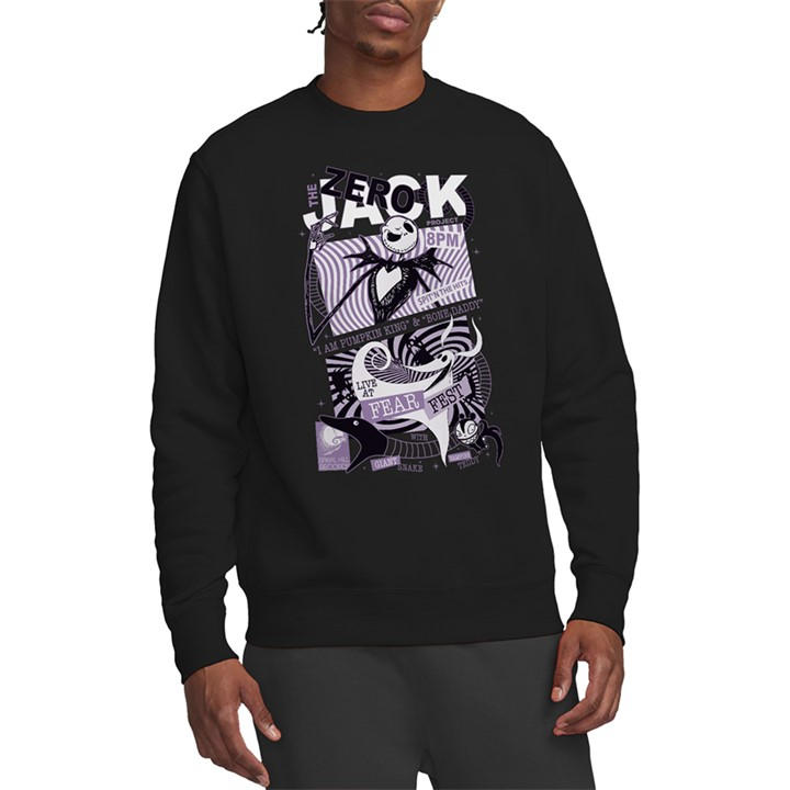 Disney Men's Black The Nightmare Before Christmas Pumpkin King Fear F in Size L, Sports Direct
