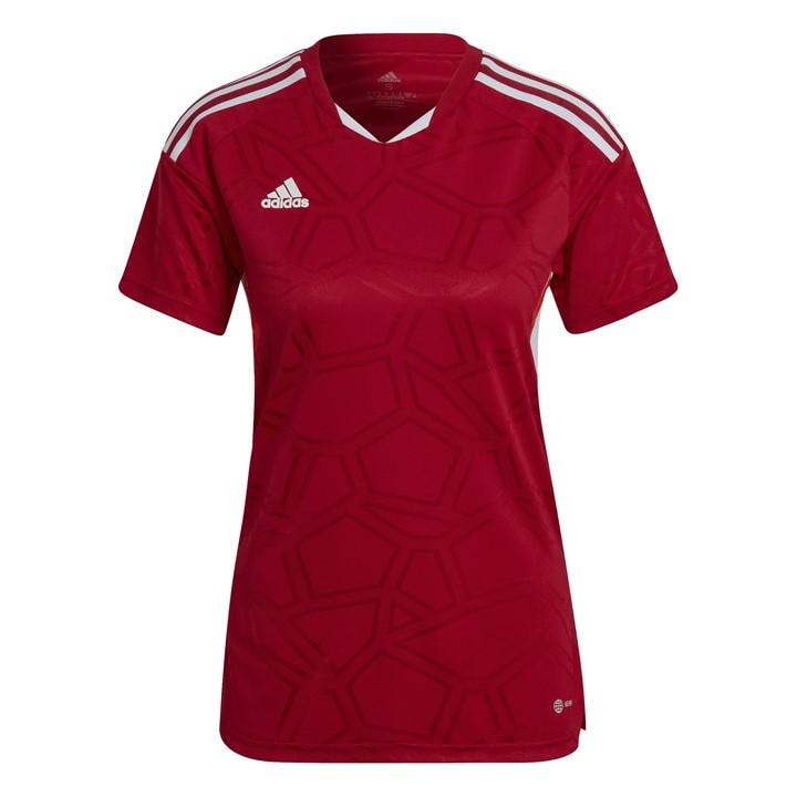Adidas Women's Red Condivo 22 Match Day Shirt in Size XS, Sports Direct