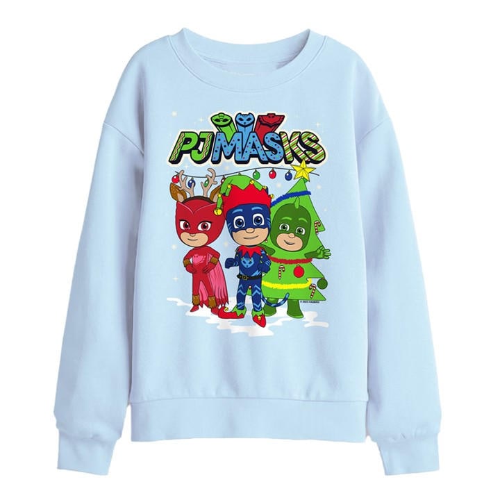 Hasbro Boys Blue Pj Mask Cat Owlette Gekko Christmas Heroes Kids, Sports Direct