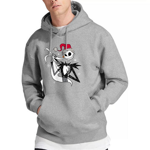 The Nightmare before Christmas - Jack Skellington Hoodie Light Grey