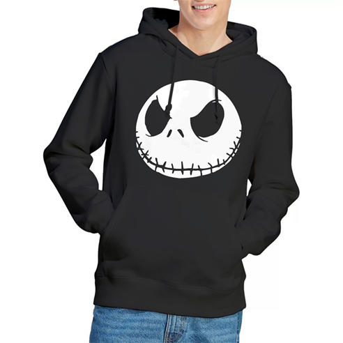The Nightmare before Christmas - The Nightmare Before Christmas Jack Face Black Hoo