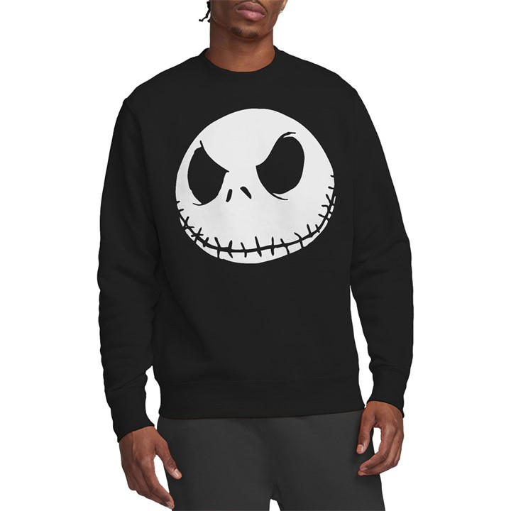 The Nightmare Before Christmas Men's Black Jack Face Swe in Size 2XL, Sports Direct