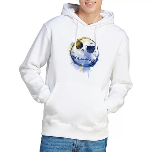 The Nightmare before Christmas - Painted Jack Skellington Hoodie White