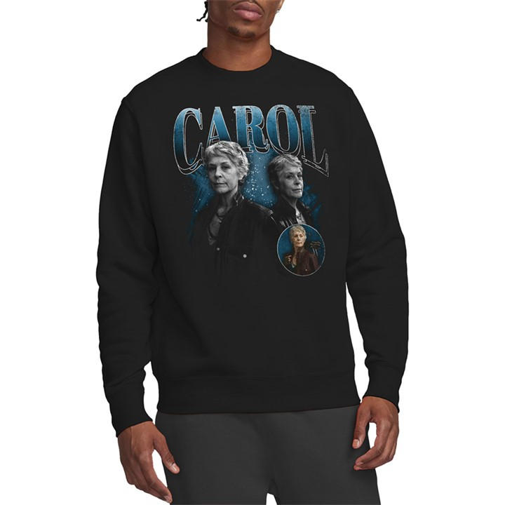 Men's Black Other The Walking Dead Daryl Dixon Carol Homage Sweatshi in Size 2XL, Sports Direct