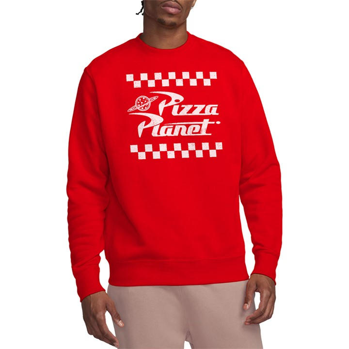 Disney Men's Red Toy Story Pizza Planet Takeaway Logo Sweatshirt R in Size XL, Sports Direct