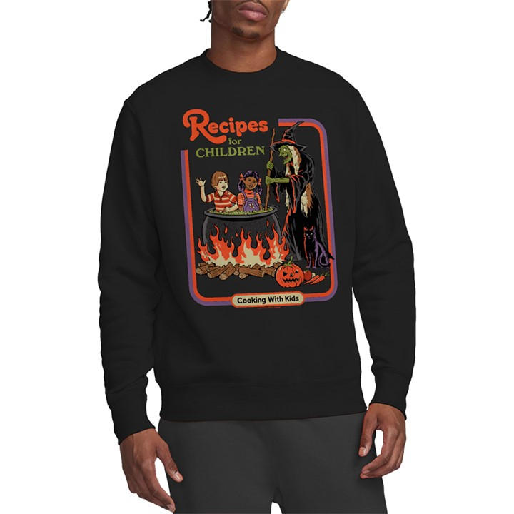 Steven Rhodes Men's Black Recipes For  Sweatshirt Bla in Size M, Sports Direct