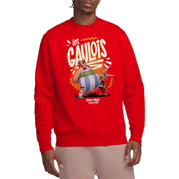 Men' Red Other Asterix & Obelix - The Heroic Gauls Sweatshirt Re in Size S, Sports Direct
