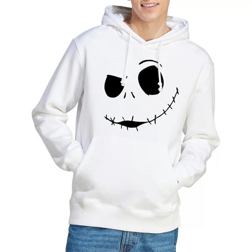 The Nightmare before Christmas - The Nightmare Before Christmas Jack Face Hoodie Wh