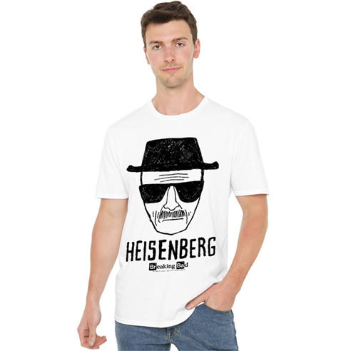 Breaking Bad - Breaking Bad Heisenberg T Shirt White