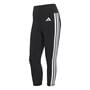 Black/White - adidas - Women's Training Capri