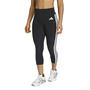 Black/White - adidas - Women's Training Capri