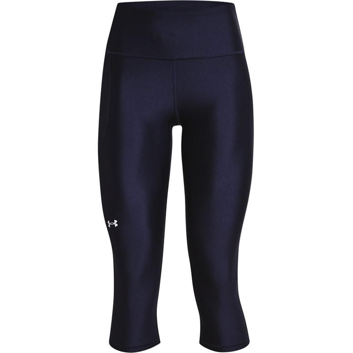 Under Armour Women's Blue Tech High Capri in Size 8, Sports Direct