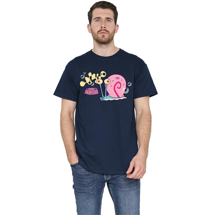 Spongebob Men's Blue Gary The Snail T-Shirt Light in Size 2XL, Sports Direct