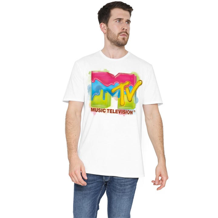 Men's White Other Mtv Paint Logo T-Shirt in Size 2XL, Sports Direct