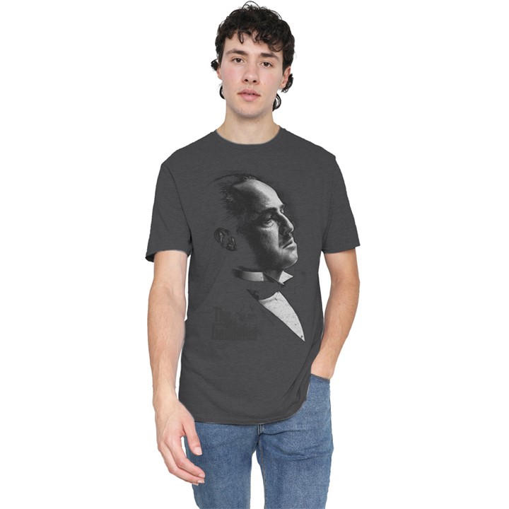 Men's Grey Other Godfather Graphic Vito T-Shirt Charcoal in Size L, Sports Direct