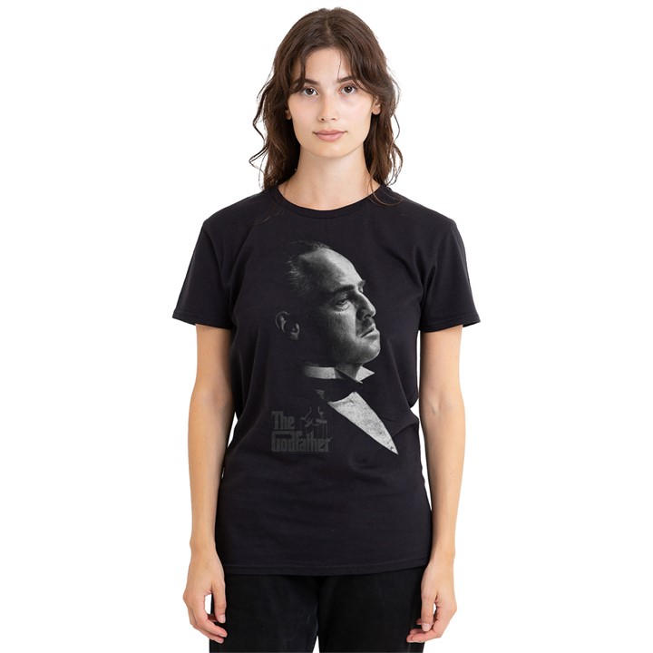 Women's Black Other Godfather Graphic Vito T Shirt in Size XL, Sports Direct
