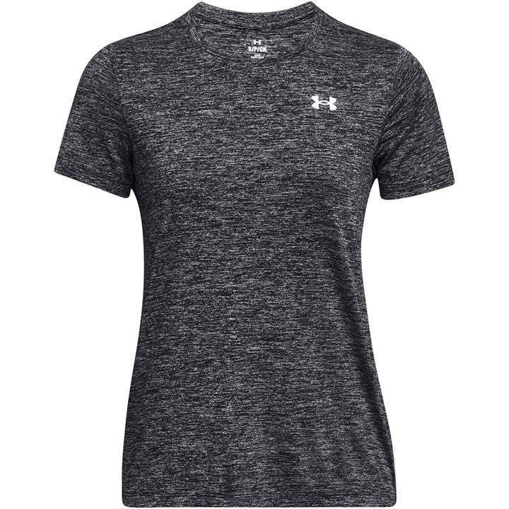 Under Armour Women's Black Tech Twist Short Sleeve in Size 16, Sports Direct