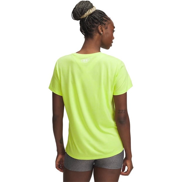 Yellow - Under Armour - Tech Twist Short Sleeve Womens