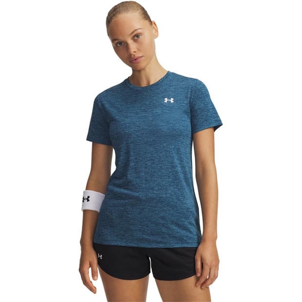 Wham Blue - Under Armour - Tech Twist Short Sleeve Womens