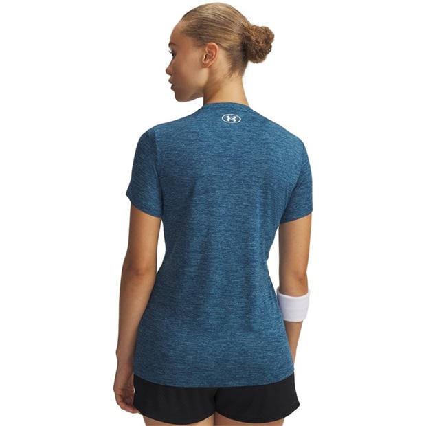Wham Blue - Under Armour - Tech Twist Short Sleeve Womens