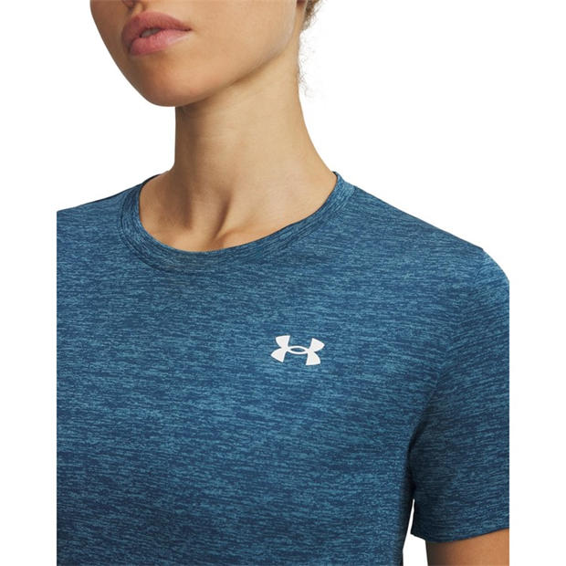 Wham Blue - Under Armour - Tech Twist Short Sleeve Womens