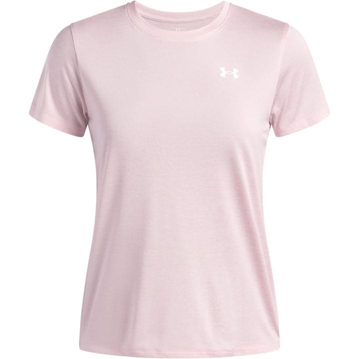 Under Armour Women's Pink Tech Twist Short Sleeve in Size 14, Sports Direct