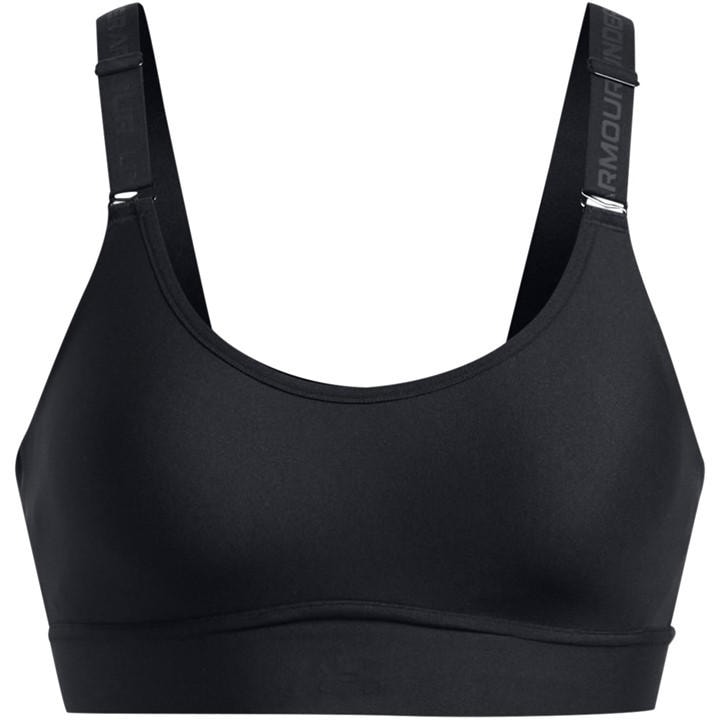 Under Armour Women's Black Infinity Medium Impact Sports Bra in Size 14, Sports Direct