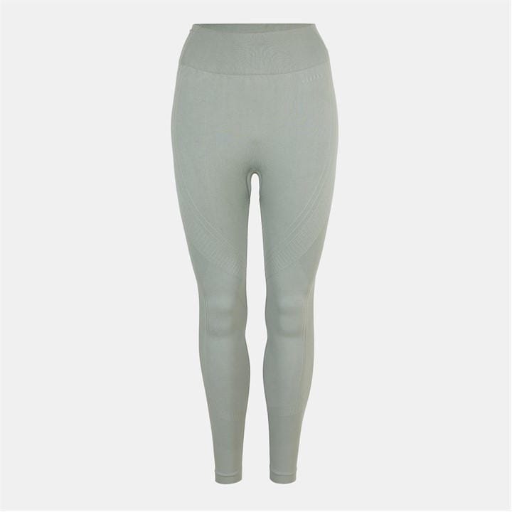 Usa Pro Women's Green Core High Rise Seamless Tights in Size 8, Sports Direct