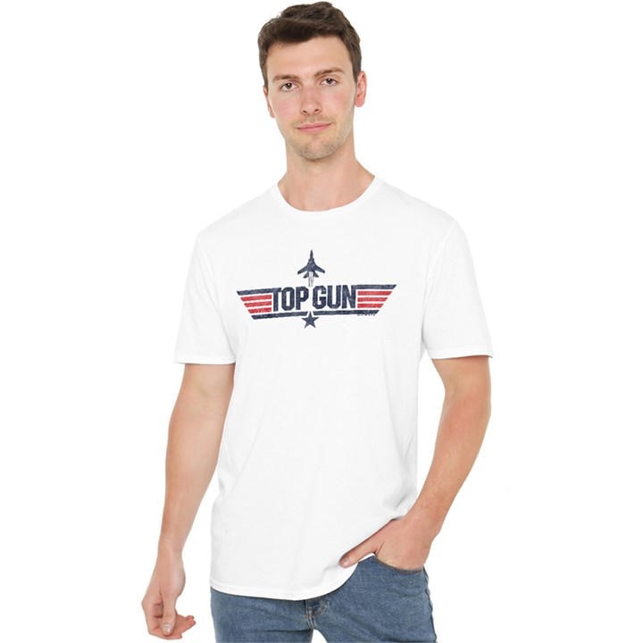 Top Gun Men's White Paramount Logo T-Shirt in Size XL, Sports Direct