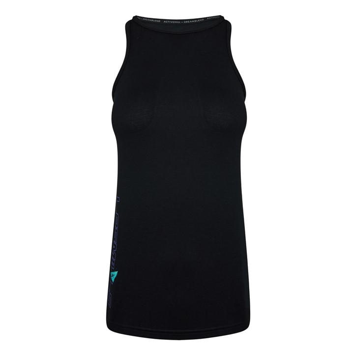 Reebok Women's Black Les Mills Activchill Dreamblend Performance Gym Vest in Size 4, Sports Direct