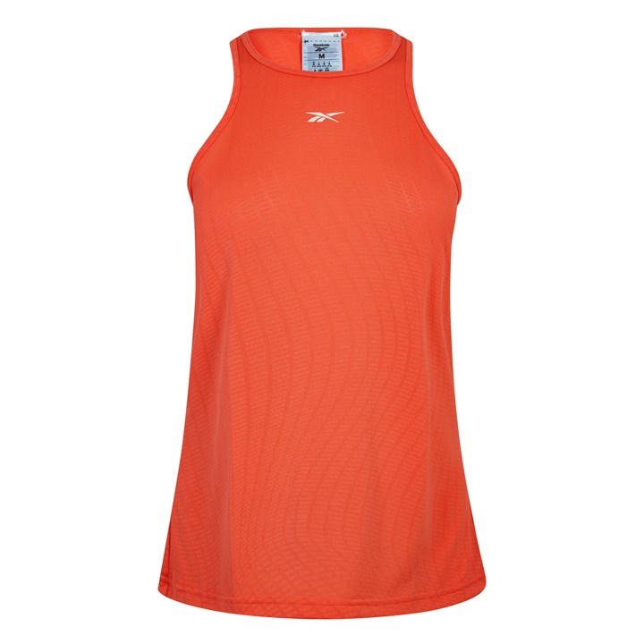 United  Women's   By Fitness Perforated Performance Gym Vest, Football by Reebok in Size 4, Sports Direct