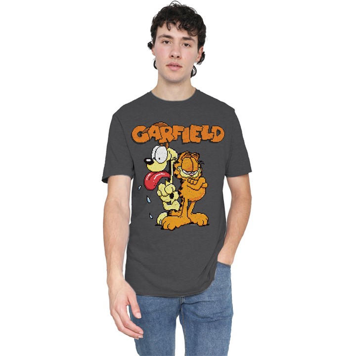 Garfield Men's Grey The Game T-Shirt-Charcoal in Size 2XL, Sports Direct