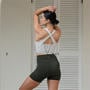 Coconut - Bahe - Attune Cross Back Top